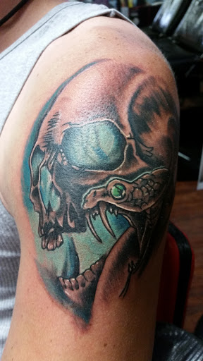 Tattoo Shop «Canalside Tattoo Company, LLC», reviews and photos, 540 Main St, Medina, NY 14103, USA