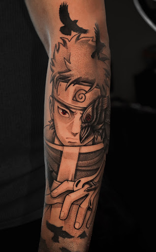 Explore tattoo ideas for guys shoulder, creative tattoo ideas in Bayville, available at Momo Tattoo Studio