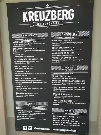 Coffee Shop «Kreuzberg Coffee Company», reviews and photos, 725 13th St, Paso Robles, CA 93446, USA