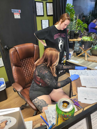 Explore side boob tattoos ideas, creative tattoo ideas in Mcminnville, available at Iron Tusk Tattoos