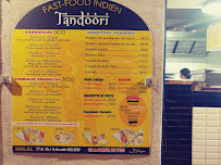 Tandoori à Montpellier menu