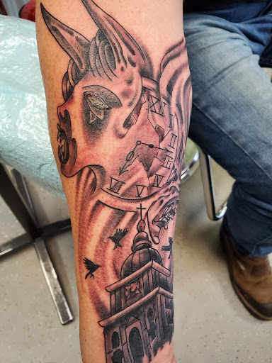 Explore tattoo ideas back, creative tattoo ideas in League City, available at Zen Body Art & Adornment Tattoo Shop