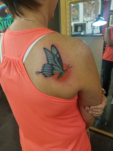 Explore darkness tattoo ideas, creative tattoo ideas in Sioux City, available at Living Art Tattoo Studio