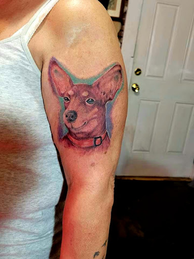 Explore name on neck tattoo ideas, creative tattoo ideas in Roanoke, available at RailYard INK