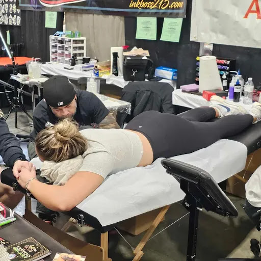Explore women's thigh tattoo ideas, creative tattoo ideas in Ambler, available at Tattoo GalaxyAmbler Piercing & Custom Tattoos