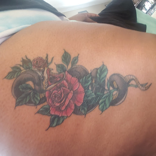 Explore irish flag tattoo ideas, creative tattoo ideas in Loganville, available at Blue Siren Tattoos