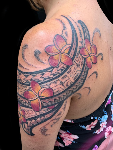 Explore tattoo ideas flags, creative tattoo ideas in Hilo, available at Native Flesh Tattoo