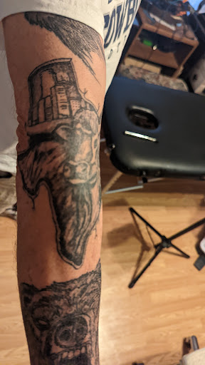 Explore bluey tattoo ideas, creative tattoo ideas in Canyon Lake, available at Timeless Tattoos L.L.C.