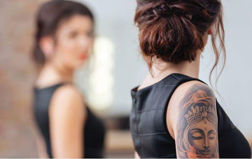 Explore small neck tattoo ideas, creative tattoo ideas in Covington, available at Northshore Tattoo Removal