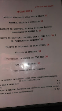 Piero e Lella Ristorante à Bergamo carte