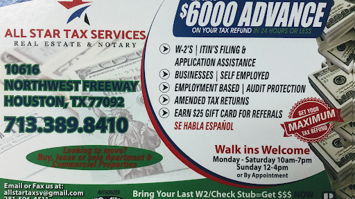 ALL STAR TAX, REAL ESTATE & NOTARY SERVICE