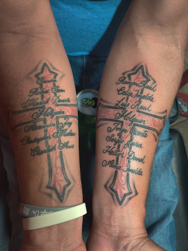 Explore dark humor tattoo ideas, creative tattoo ideas in Glendale, available at Light Heart Tattoo