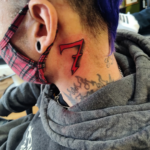 Explore black and grey tattoo filler ideas, creative tattoo ideas in Lake Villa, available at Eternal Tiger Tattoo