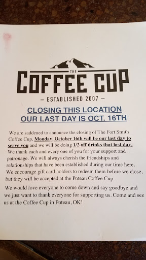 Coffee Shop «The Coffee Cup», reviews and photos, 7110 Rogers Ave, Fort Smith, AR 72903, USA