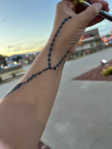 Explore mental health ribbon tattoo ideas, creative tattoo ideas in El Paso, available at R&R tattoo and piercing studio