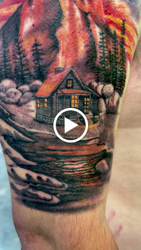 Explore tattoo ideas of strength, creative tattoo ideas in Lancaster, available at Chimera Body Art Tattoo And Piercing