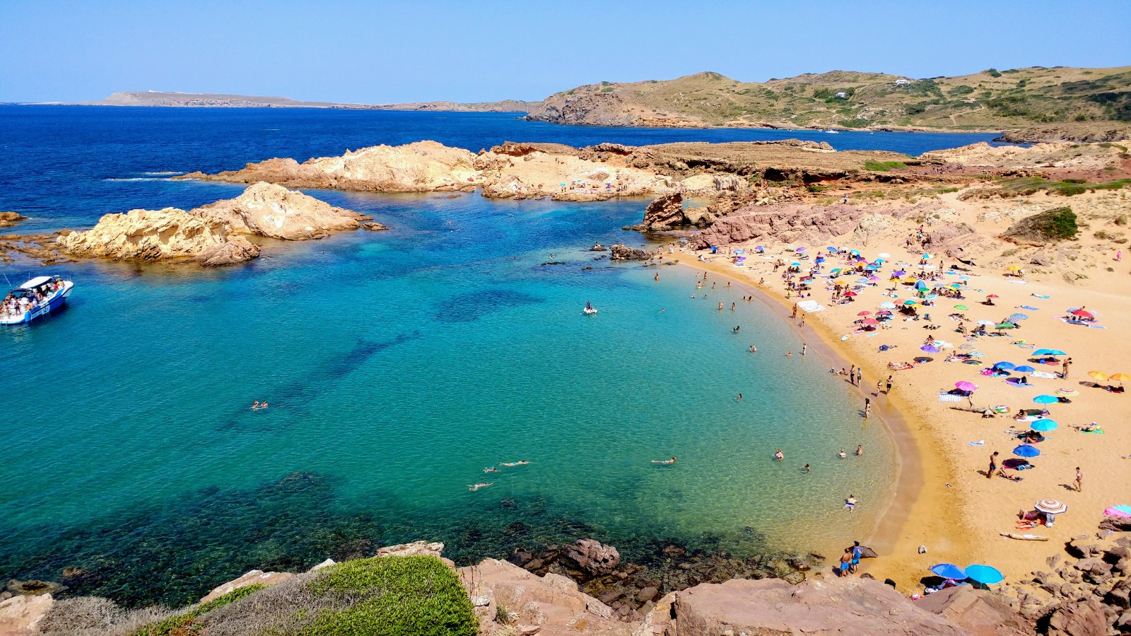 Foto av Cala Pregonda II med liten vik