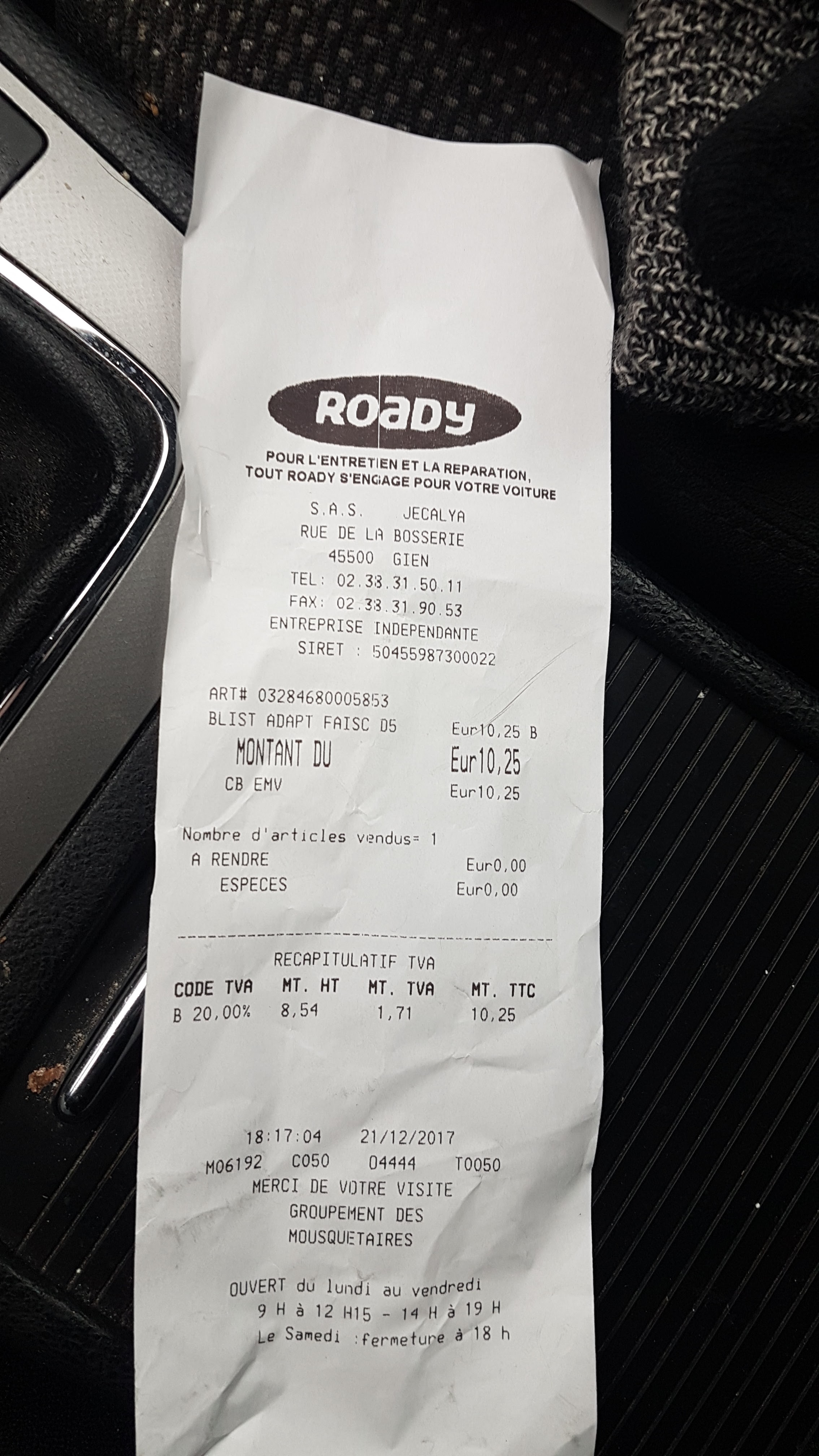 Photo n° 1 de l'avis de Alexandre.t fait le 30/12/2017 à 13:17