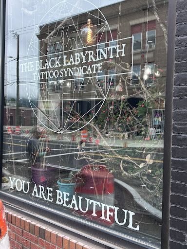 Find feminine skull tattoos ideas for your next unique tattoo in Easthampton at The Black Labyrinth Tattoo Syndicate