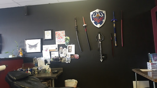 Explore leg tattoo male ideas, creative tattoo ideas in Bakersfield, available at Monster Ink