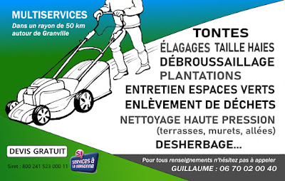 Guillaume Dougnat Entretien d'Espaces Verts / Multi-Services à Saint-Pair-sur-Mer