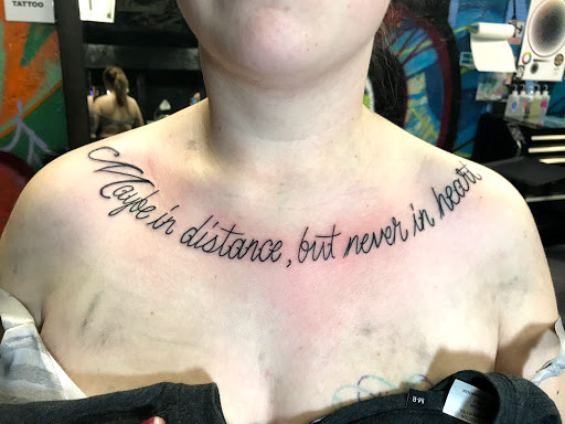 Explore computer tattoo ideas, creative tattoo ideas in Kearney, available at Bread N Butter Tattoo