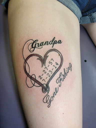 Explore jelly roll tattoos ideas, creative tattoo ideas in Holly, available at Loyalty Tattoo Company