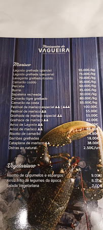 Marisqueira da Vagueira em Gafanha da Boa Hora menu n° 7