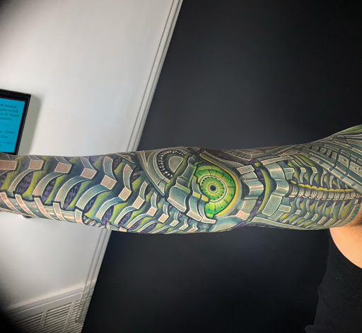 Explore quote tattoo ideas for men, creative tattoo ideas in Lombard, available at New Hope Tattoo