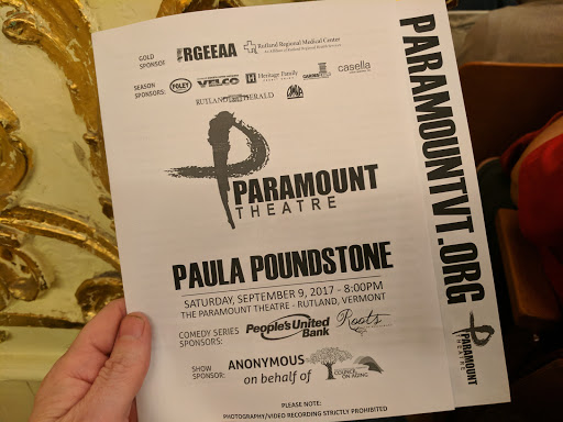 Performing Arts Theater «Paramount Theatre, VT», reviews and photos, 30 Center St, Rutland, VT 05701, USA