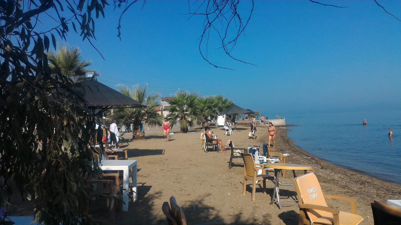 Photo of Tekco Cafe beach with partly clean level of cleanliness