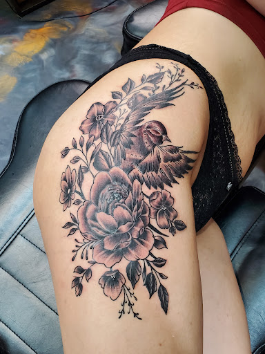 Explore irish tattoo ideas for females, creative tattoo ideas in Flint, available at Electric Chair Tattoo