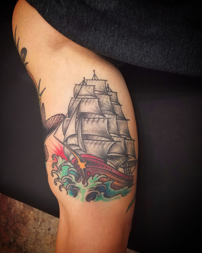 Explore tattoo ideas for biceps, creative tattoo ideas in Ocala, available at City On The Hill Tattoo