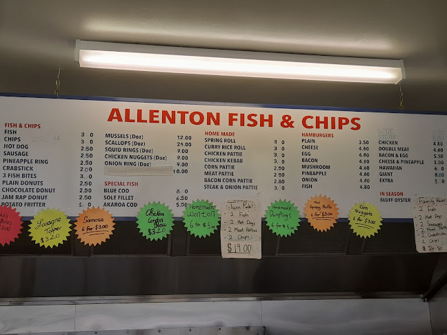 Reviews of Allenton fish N Chips in Ashburton - Hamburger