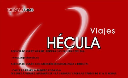 Viajes Hécula - C. de la Rbla., 30, 30510 Yecla, Murcia