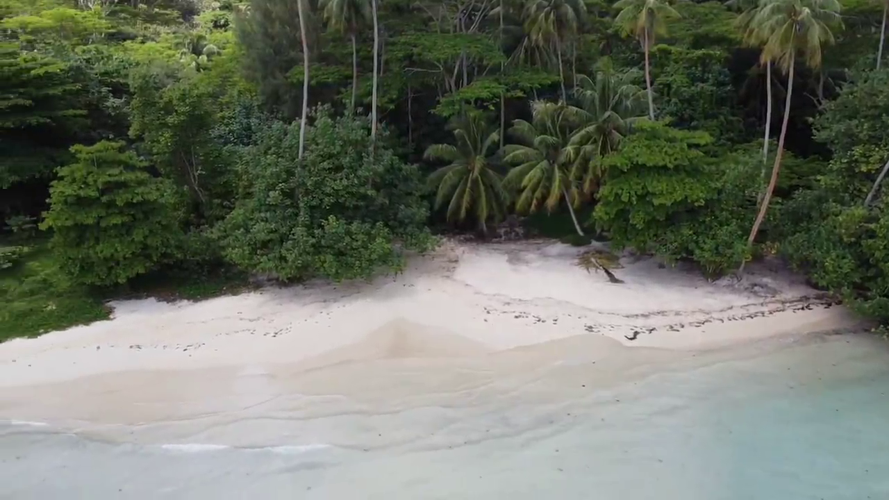 Foto de Plage Hana Iti con agua cristalina superficie