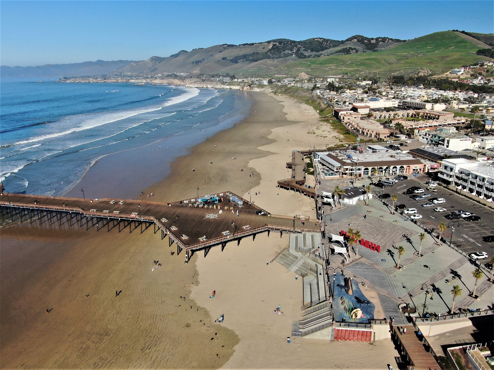 Photo of Pismo Beach with turquoise water surface