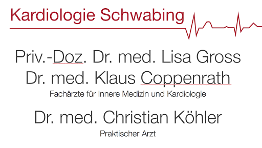 Kardiologie Schwabing (Priv.-Doz. Dr. med. Lisa Gross - Dr. med. Klaus Coppenrath - Dr. med. Christian Köhler)