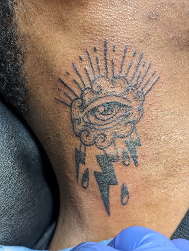 Explore plumeria tattoo ideas, creative tattoo ideas in Cornelia, available at Prismatic Pulse Tattoo