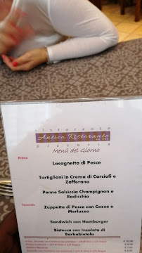 Antico Ristorante à Parabiago menu