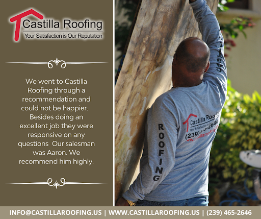 Roofing Contractor «CASTILLA ROOFING, INC.», reviews and photos, 2900 Horseshoe Dr S #1100, Naples, FL 34104, USA