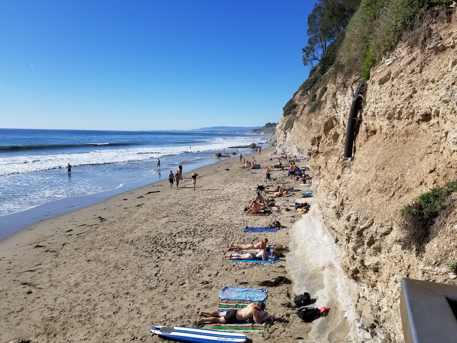 Foto af Mesa Lane Beach med lys sand overflade