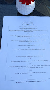 Menu / carte de Seeterrasse Meinhardsee à Meinhard