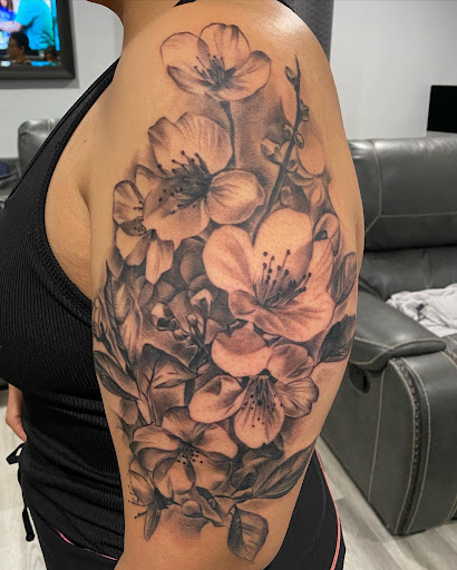 Explore ride or die tattoo ideas, creative tattoo ideas in La Habra, available at Raining Ink Tattoo Studio