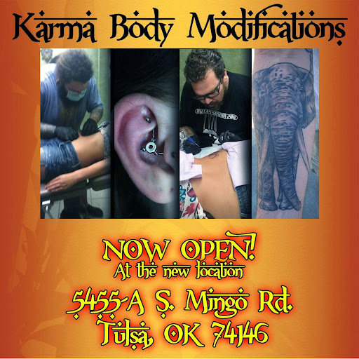 Body Piercing Shop «Karma Body Modifications», reviews and photos, 5455 S Mingo Rd, Tulsa, OK 74146, USA
