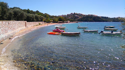 Foto von Gallikos Molos mit geräumige bucht