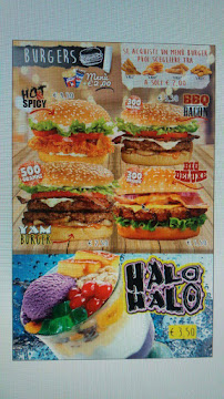 Menu / carte de Chicken Hut à Rome