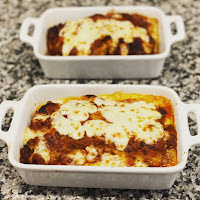 Lasagnes du Restaurant italien Villa Borghese à Évian-les-Bains - n°1