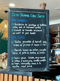 Restaurant végétarien Sixta à Toulouse - menu / carte