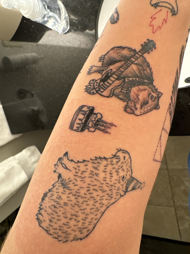 Find tattoo ideas for leg for your next unique tattoo in Wabash at Steel Rose Tattoo Studio